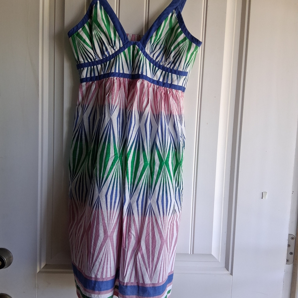Tibi Multicolor Striped Dress
